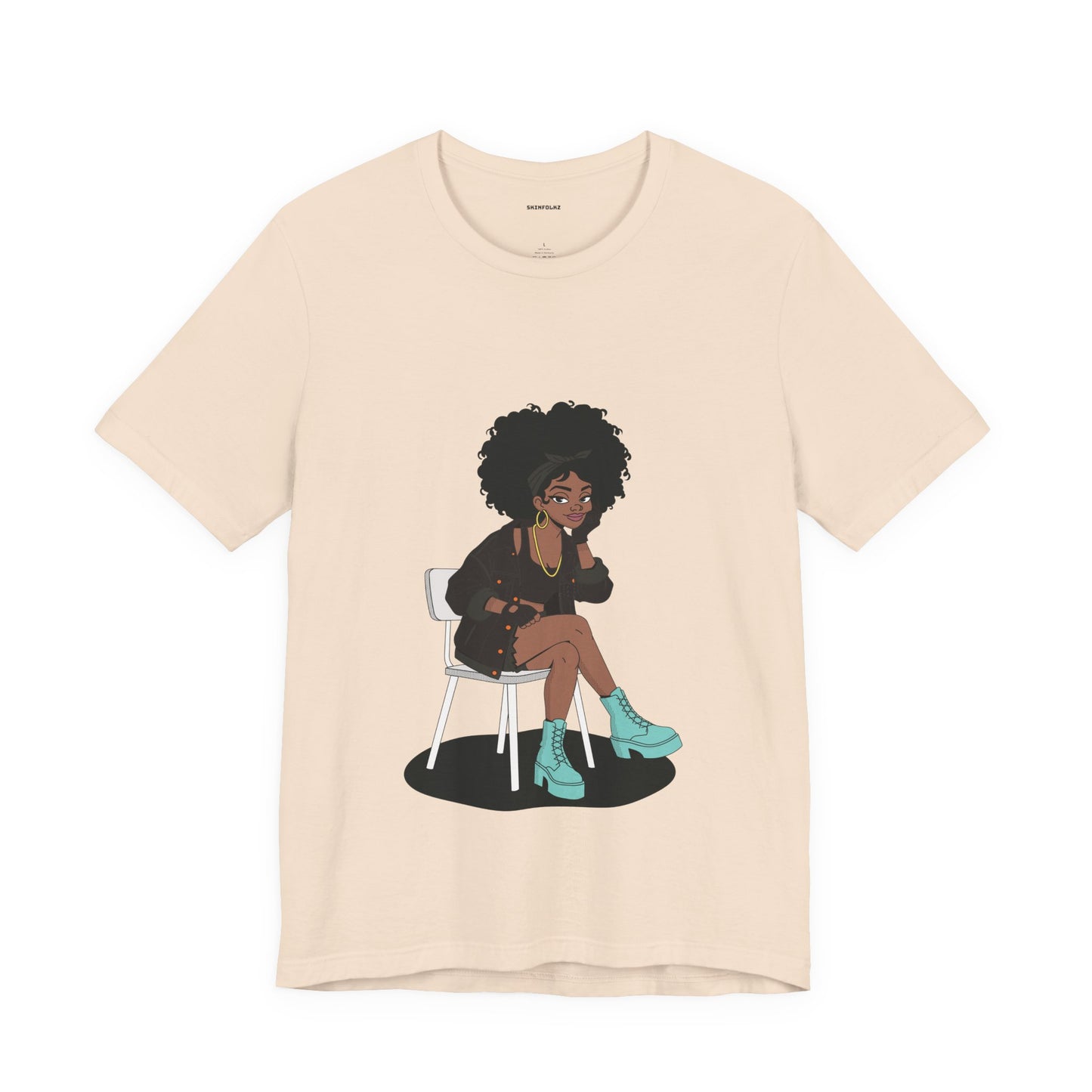 "Tiffany Blue Boots" Unisex Tee