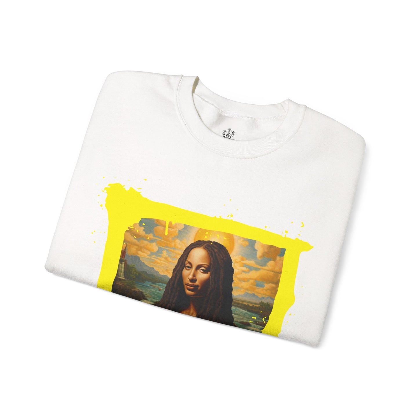 "Black Mona Lisa" Sweatshirt (Unisex)
