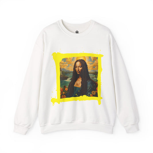"Black Mona Lisa" Sweatshirt (Unisex)
