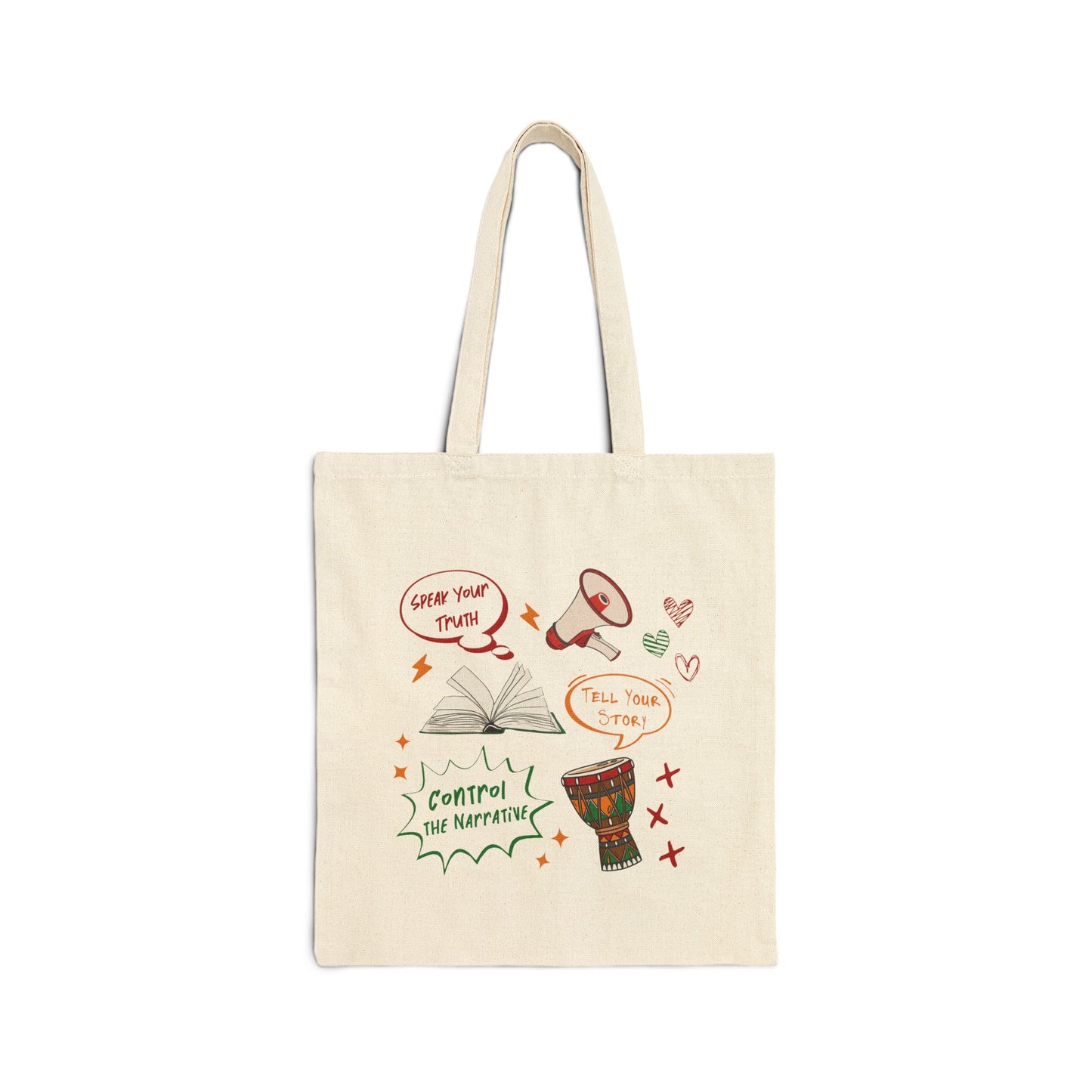 "Tell Your Story" Tote Bag
