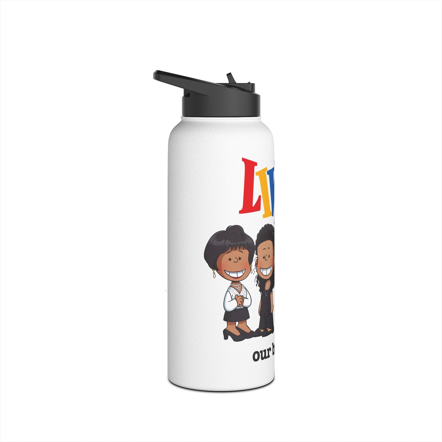 "Living Our Best Life" Water Bottle