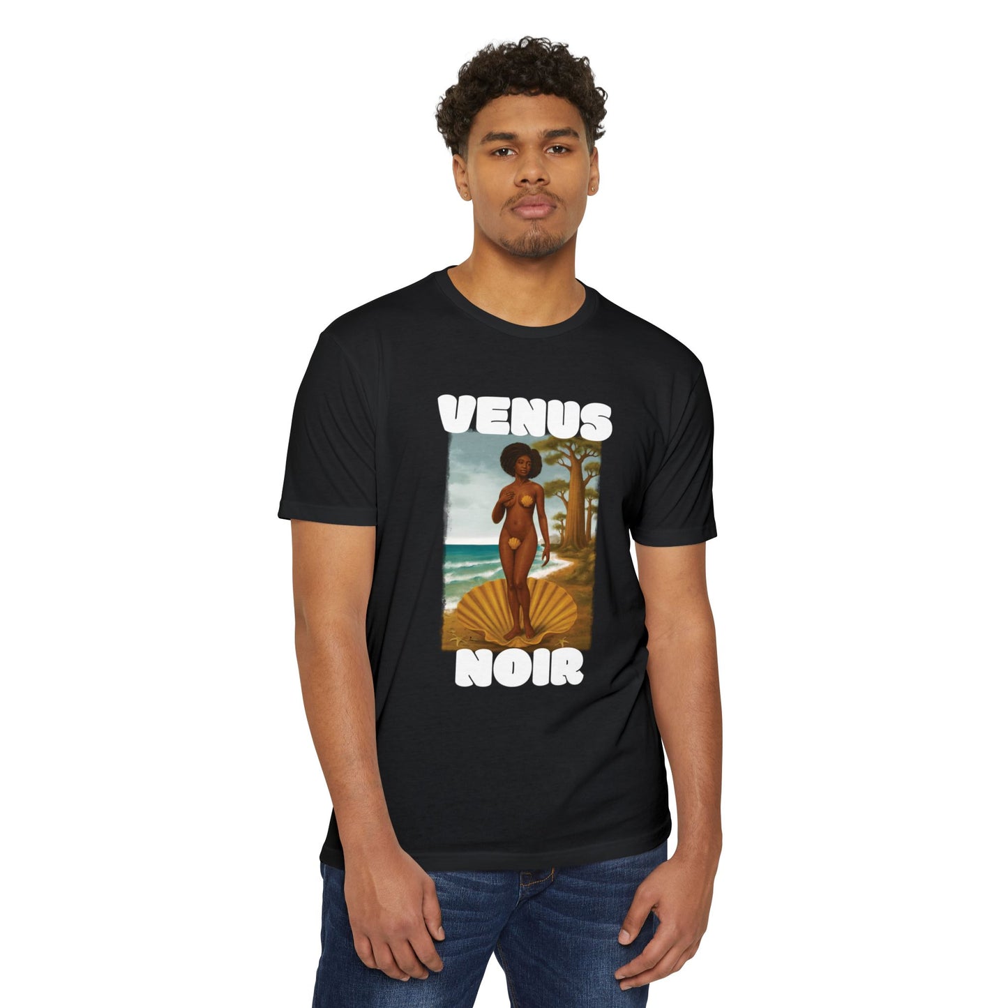 "Venus Noir" Unisex Jersey T-shirt