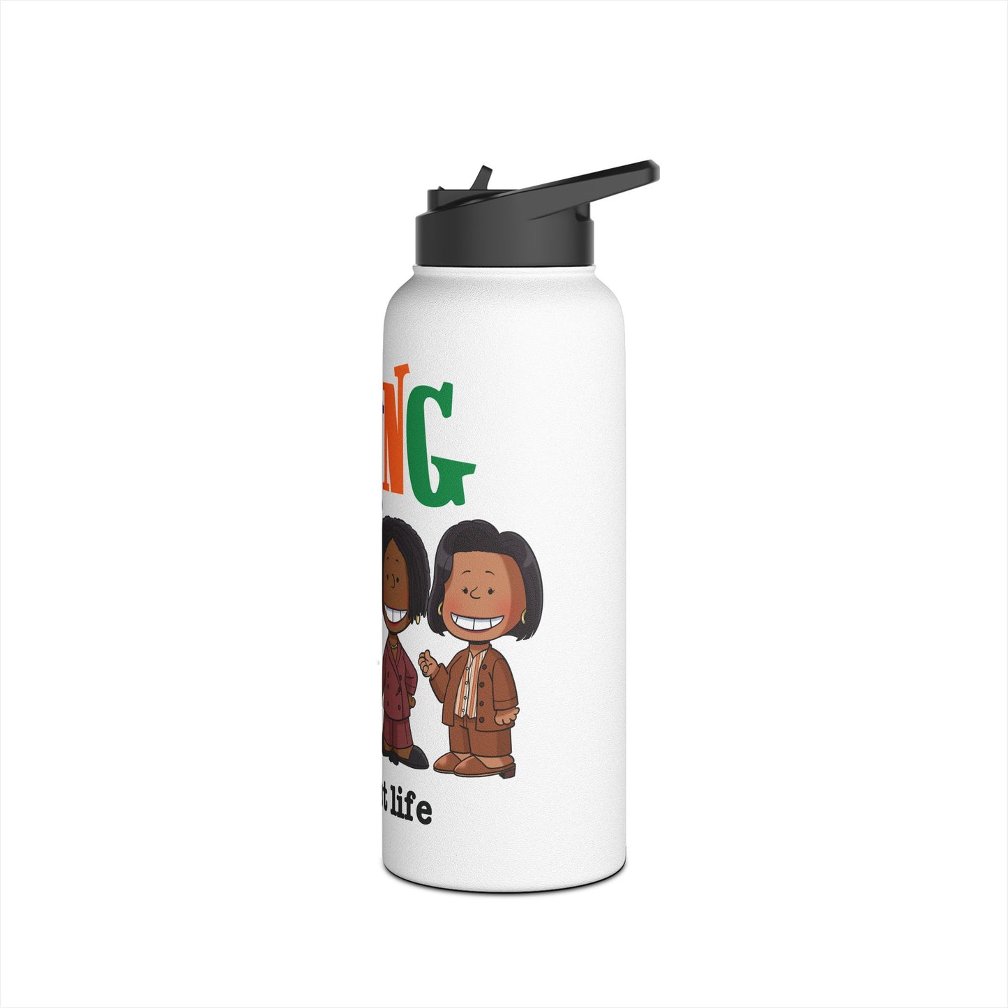 "Living Our Best Life" Water Bottle