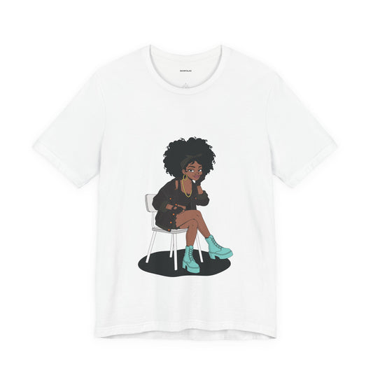 "Tiffany Blue Boots" Unisex Tee