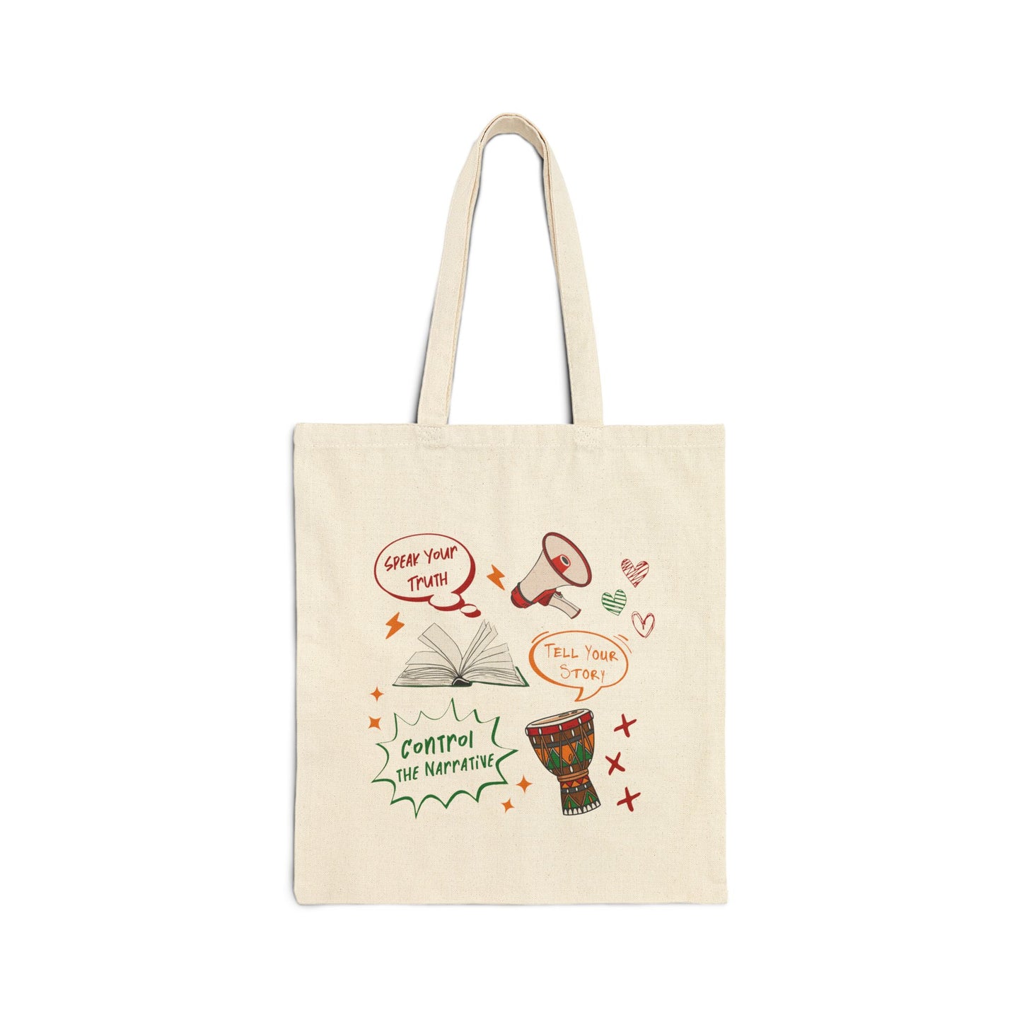 "Tell Your Story" Tote Bag
