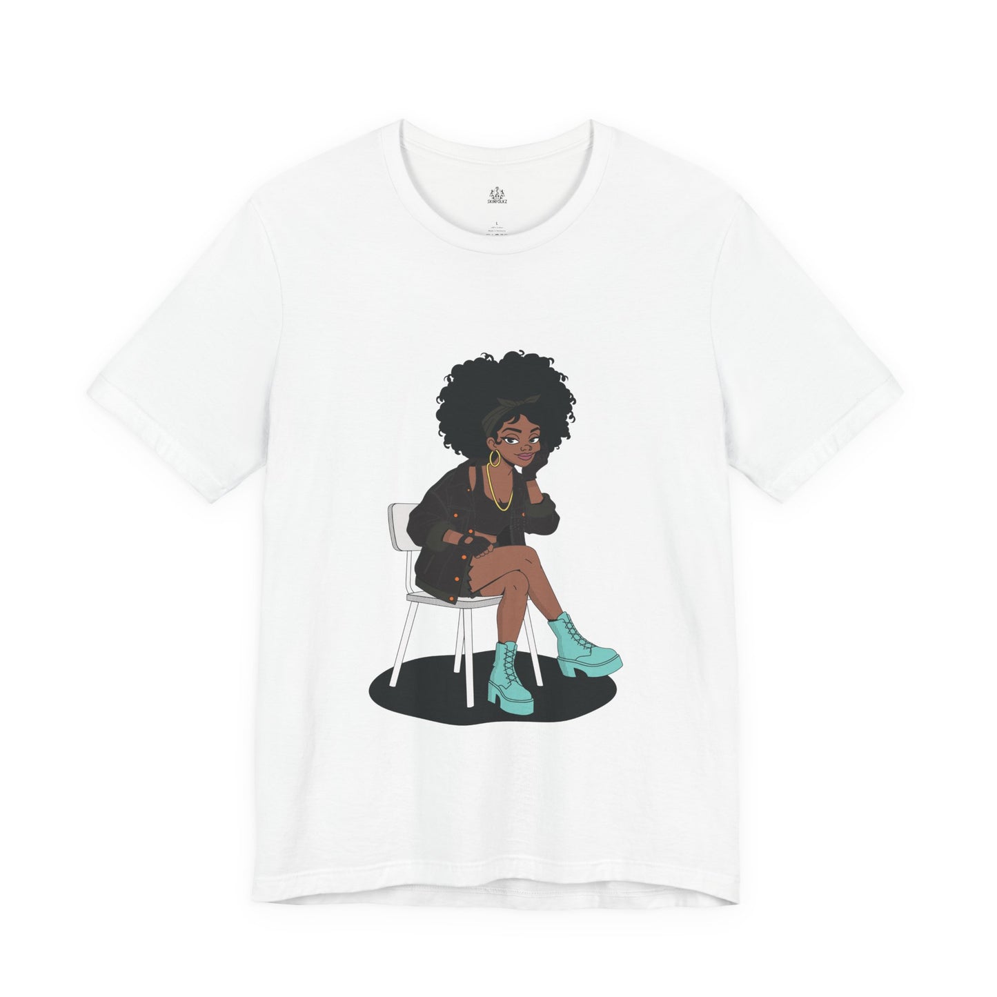 "Tiffany Blue Boots" Unisex Tee