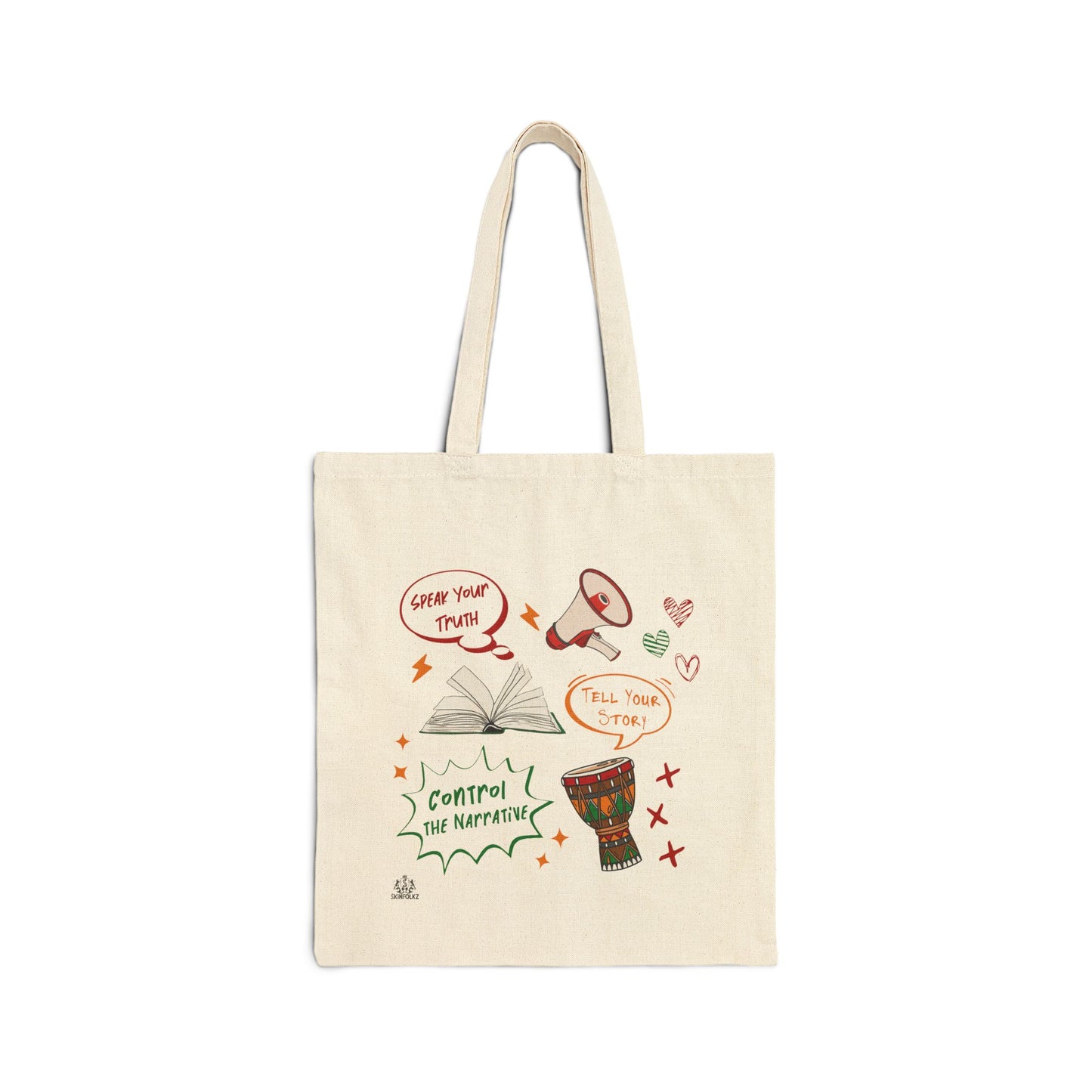 "Tell Your Story" Tote Bag