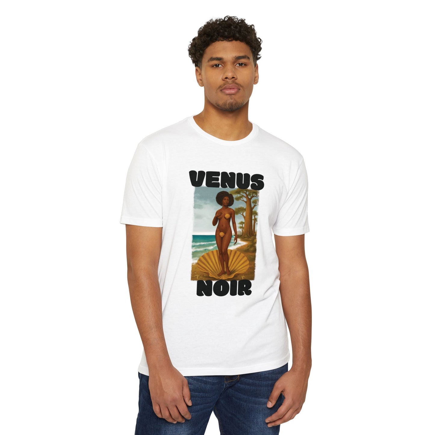 "Venus Noir" Unisex Jersey T-shirt