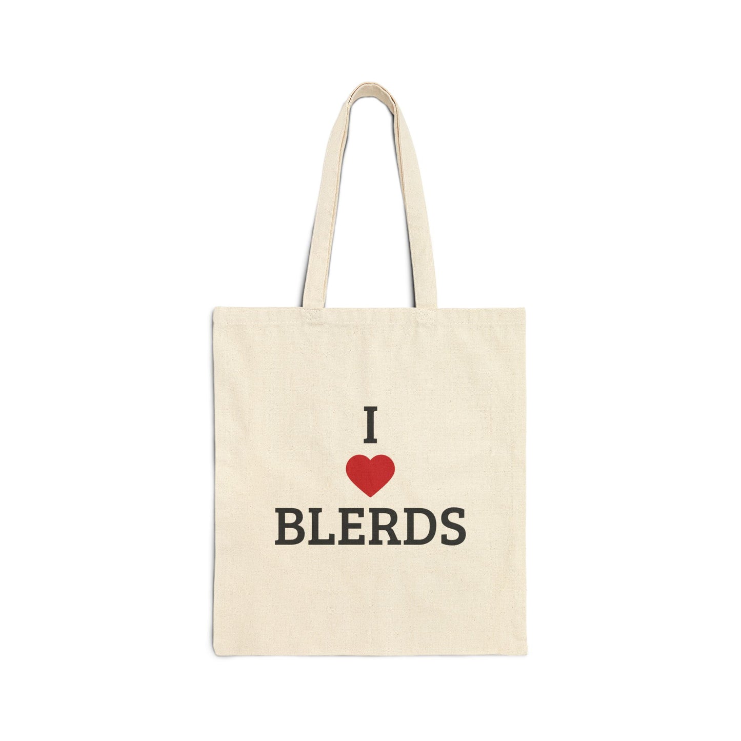 " I love Blerds" Canvas Tote Bag