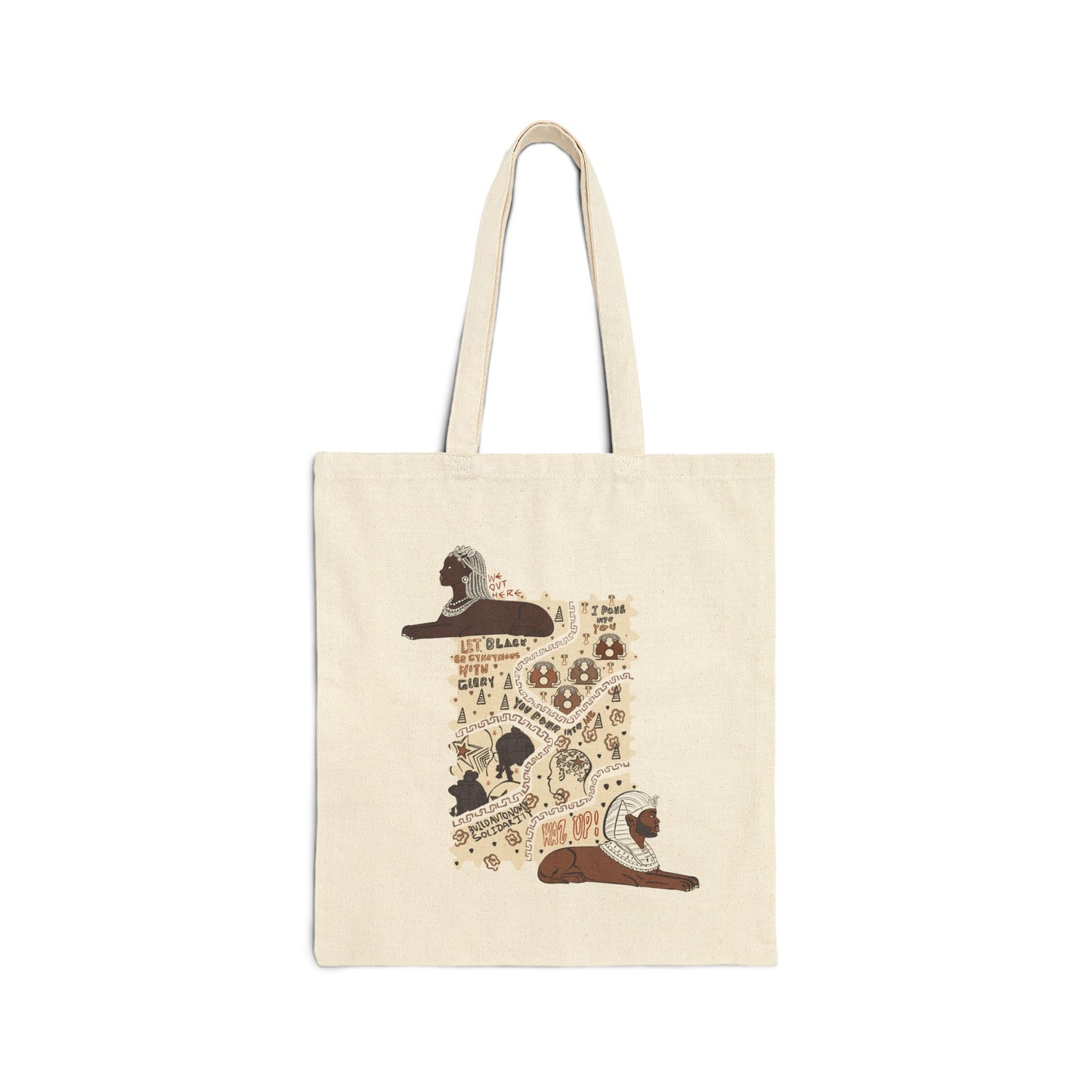 "Bigger" Canvas Tote Bag