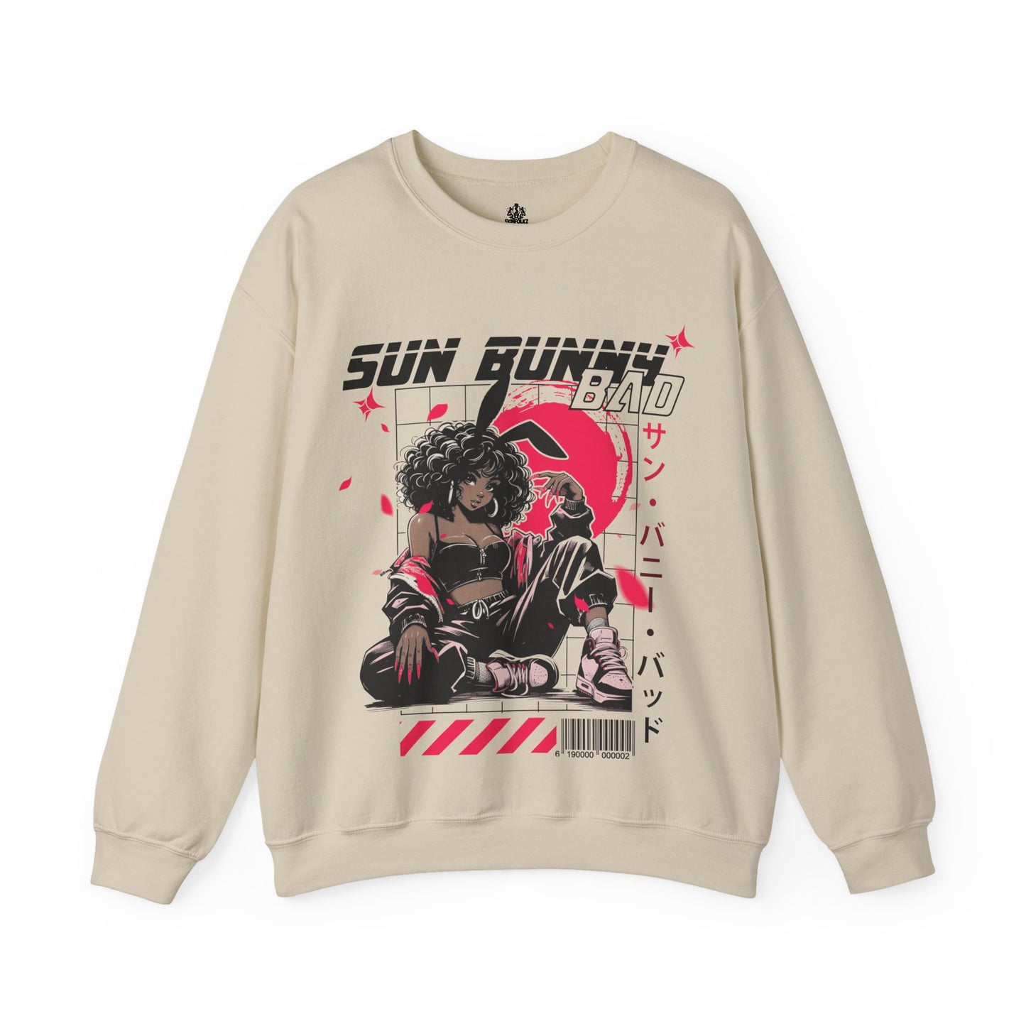 "Sun Bunny Bad" Sweatshirt (Unisex)